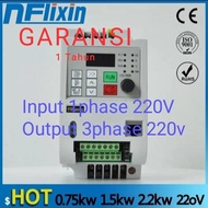 VFD Inverter 15Kw input 1phase 220V output 3Phase 220V - AIYAA STOREE