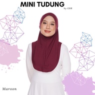 Mini tudung Inner neck anti tembam