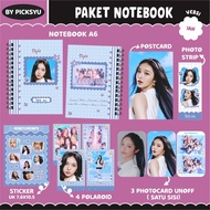 RINGNOTE HEARTS2HEARTS PACKAGE - STYLE NOTEBOOK PACKAGE II HAMPERS KPOP II FANKIT HEARTS2HEARTS