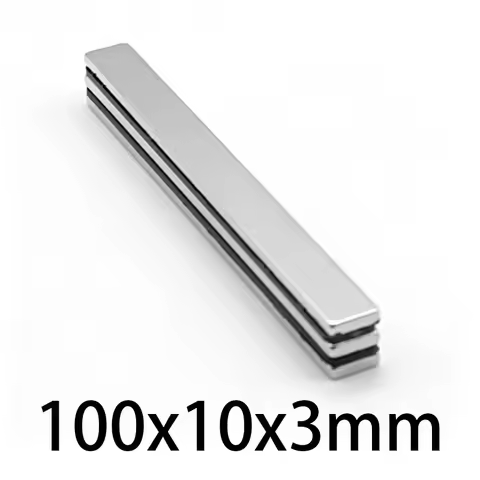 100x10x3mm Strong Magnet 100*10*3mm Block Magnets Powerful magnetic 100X10X3 For Home Refrigerator,O