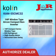 0.6 HP Window Type Aircon Compact Non-Inverter KAM-55CMC32