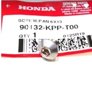 Bolt body bolt screw pan 6x10 90132-kpp-t00 for cb 150 cbr 150 gtr 150 sonic 150 cbr 250r original a