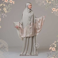 SG-Miraya Satin Silk Telekung | Mukena Travel