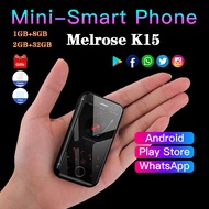 Melrose K15 4G Mini Smartphone 2.45Inches 2GB RAM 32GB ROM 5MP Camera Bluetooth WiFi MP4 1000mAh Android 7.0 Mobile Phone