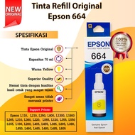 Tinta Cartridge Epson Original Black 664 T664 Tinta Epson 664 Ori Blac