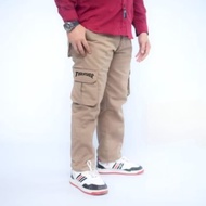 Celana Panjang Anak Cargo Umur 1-12 -17Tahun| BAHAN COTTON TUWIIL NON STRET MODEL THRASHER