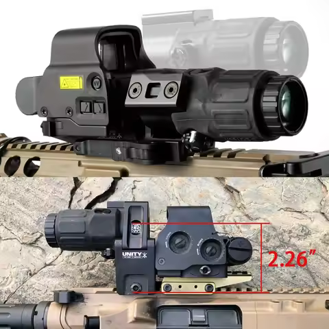 High Quality Tactical UNITY FAST Optic Riser Mount Scope Mount 551 552 553 558 LCO Red Dot Sight 21m