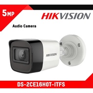 HIKVISION DS-2CE16HOT-ITFS 5MP AUDIO CAMERA 2.8MM/3.6MM