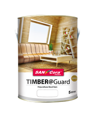 SANCORA Timber Guard (1 Litre) / Cat Syelek Kayu (Polyurethane Wood Stain / Wood Lacquer / Wood Shellac)
