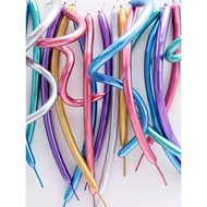 Chrome Long Balloon 260Q Magic Balloon Opening Wedding Birthday Party Decoration Party Needs