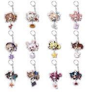 Honkai: Star Rail Seele Clara Kafka Dan Heng March 7th Silver Wolf Fu Xuan Blade Acrylic keychain pe