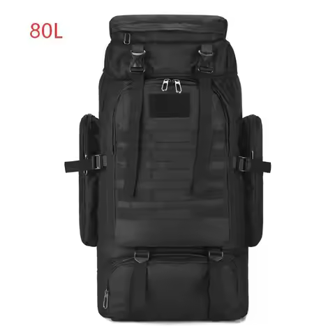 Homefish 80L/100L Large Mountaineering Backpack Outdoor Climbing Bag Tactical Rucksack Hiking Campin