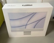 iMac 24吋銀色 包裝盒