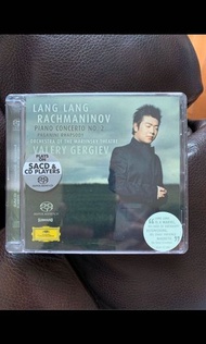 朗朗Lang Lang Rachmaninov 2005舊版 SACD 發燒天碟 靚聲珍藏 絕版全新未拆封*可於任何 CD player 播放