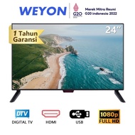 Promo Weyon tv led 24 inch tv digital 27inch televisi Murah