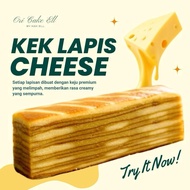 Lapis CHEESE Gedik By Ori Cake Ell Food Kek