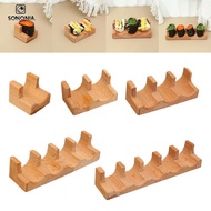 [SONONIA] Wooden Sushi Taco Holder, Accessory, Taco Holder, Taco Holder for Kitchen Table, Desk