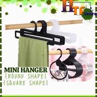 (1 PC) HANGER TUDUNG BAWAL 13CM/14CM/17CM/22CM/25.5CM Plastic SHAWL Round Square MINI Scarf Tie Belt