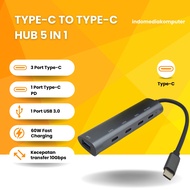 TYPE - C TO TYPE - C HUB 5 IN 1 SN-31 TYPE - C TO TYPE - C HUB 5 IN 1 TYPE - C TO TYPE - C HUB 5 IN 