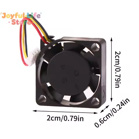 Hot 2006 5V 2CM 20MM Fan 20*20*6MM Cooling Fan Fan Mini Laptop Cooling Fan 3wire Computer PC Fan Rad