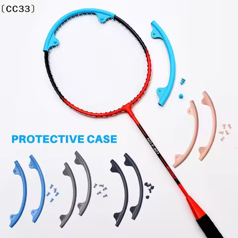 Racket Head Protector Badminton Racquet Wire Frame Protective Sleeve User-Friendly Design Protective
