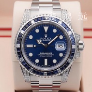 Rolex Submariner Series Men's Watch Automatic Mechanical Popular Model116610Ln Rear Diamond Clock Watch Wrist Watch Luxury Famous Watch Value Preservation Watch