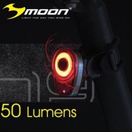 【NEW Moon RING 尾燈】圓圈 可加購座弓燈架 自行車後車燈 後燈 USB 充電【RING】