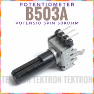 Potentiometer B503A 50Kohm 3 pin mono 50K Potentiometer Potentiometer B50K