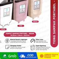 SWP - Portable Trash Can / Hanging Trash Basket / Multifunctional Trash Can / Folding Trash Can