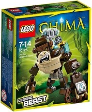 LEGO Legends of Chima 70125 - Gorilla Legend Beast ( 2014 ) 7+ Đồ Chơi Lắp Ráp lego Hoàn toàn mới và