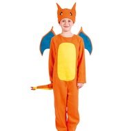 Halloween Costume Pokémon Anime Performance Costume Charizard Jumpsuit Charmander Cosplay Costume Ca