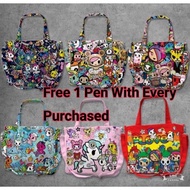 Tokidoki Canvas Tote Sling Bag