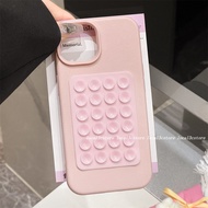 Silicone Suction Cup Case for IPhone 13 17 11 14 16 12 15 Pro Max XR 13 Pro Air Covers
