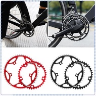 Eigell Aluminum Alloy Chainring, Bicycle Chainring 130mm BCD 39-53T for Repair