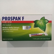 Prospan F Cough Syrup (9 Stick Packs)
