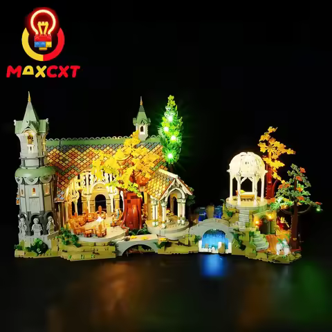 MAXCXT LED Light Set For LEGO 10316 The Lord of The Rings: Rivendell DIY Decorative Lamp Not Include