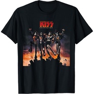 Men's cotton T-shirt KISS - 1976 Destroyer T-Shirt