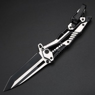 Pisau Lipat Folding Knife 9CR18MOV Steel Pocket Knife Outdoor Folding