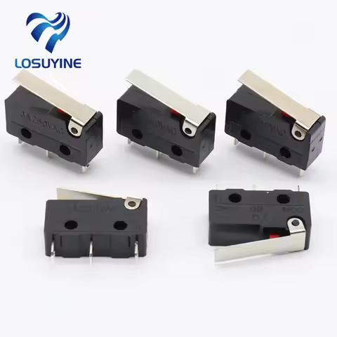 10PCS Limit Switch, 3 Pin N/O N/C High quality All New 5A 250VAC KW11-3Z Micro Switch Factory direct