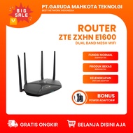 ZTE ZXHN E1600 Wireless Wifi Router Wifi 6 Mesh Wifi Dual Band 2.4Ghz+5Ghz Bonus Adapter