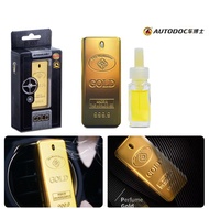 999 GOLD BAR Limited EDITION Perfume Car Air Freshener 3 Fragrance CK-ONE / Sulpture / Sakura 60days