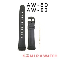Sports ◑Original Casio AW-80 / AW-82 Genuine Factory  Replacement Band,PUR Resin Quality