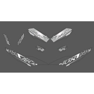 TRANSPARENT STRIPING STICKER VARIO NEW 160 CUSTOM LIST NVX