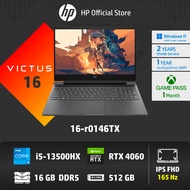 HP ViCTUS 16 (16-r0146TX) i5-13500HX/ RTX 4060/ 16GB/ 512GB/ 16.1" 165Hz FHD |Gaming Laptop โน๊คบุ๊คเกมส์มื่ง