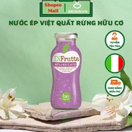DiFrutta Organic Forest Blueberry Juice 200ml - Imported from Italy - Natural Juice