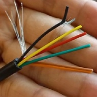 AWG 24 Line 6 Cable Control Cable contains 6 Plus Ground Cable 24 Awg Stranded Cable