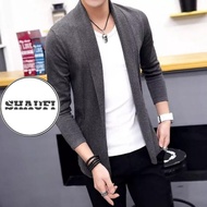 Long/ blazer sweater / Cardigan sweater Casual men's blazer sweater for men