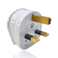MK 646 WHI 13A HEAVY DUTY 3 PIN BAKELITE PLUG TOP SIRIM APPROVED / KEPALA PLUG