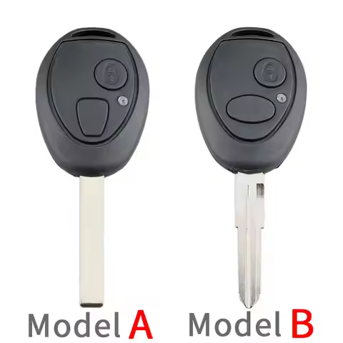 2 Buttons Remote Car Key Shell Replacement fit for MG BMW-Mini Cooper R53 R50 S Land Rover 75 Z3 Z4 