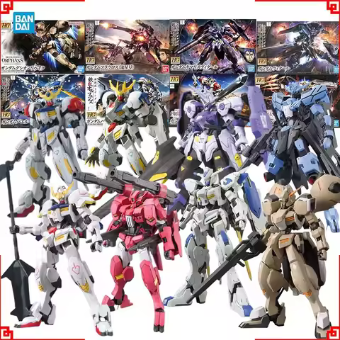 Bandai Gundam Model Kit HG IBO Bae Barbatos Lupus Rex Gusion Rebake Flauros Ryusei Go Kimaris Vidar 